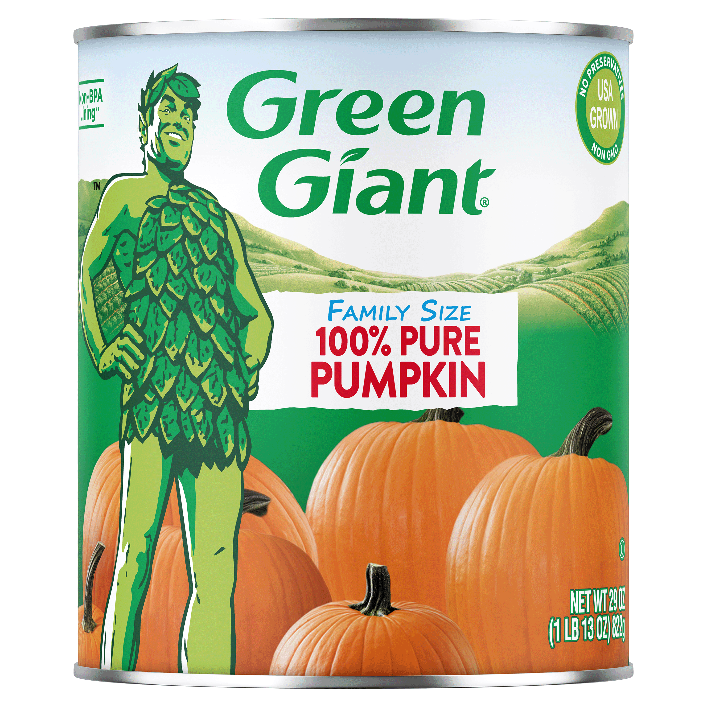 http://00810153930402%20Green%20Giant%20100%20Pure%20Pumpkin%20Family%20Size%20S01%2029oz%20FRONT