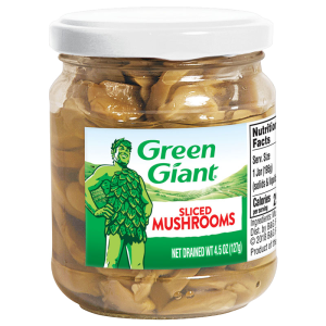 800x800 Green Giant Sliced Mushrooms 4.5 oz. Jar