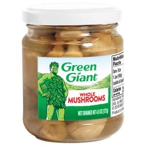 800x800 Green Giant Whole Mushrooms 4.5 oz. Jar