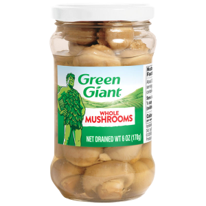 800x800 Green Giant Whole Mushrooms 6 oz. Jar