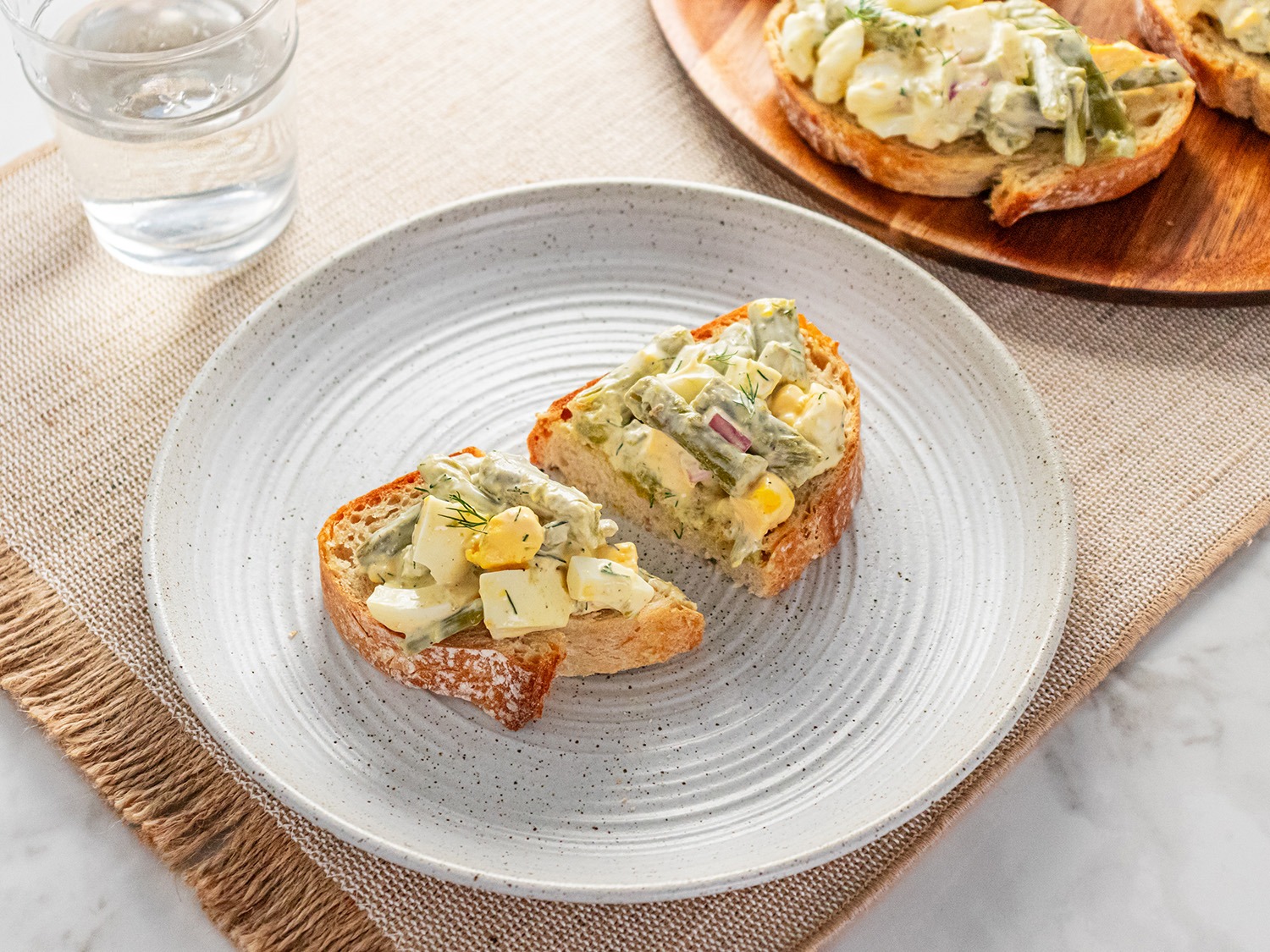 Asparagus Egg Toast