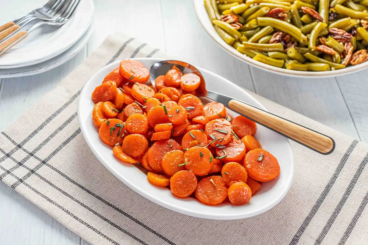 Buttery Maple Glazed Carrots