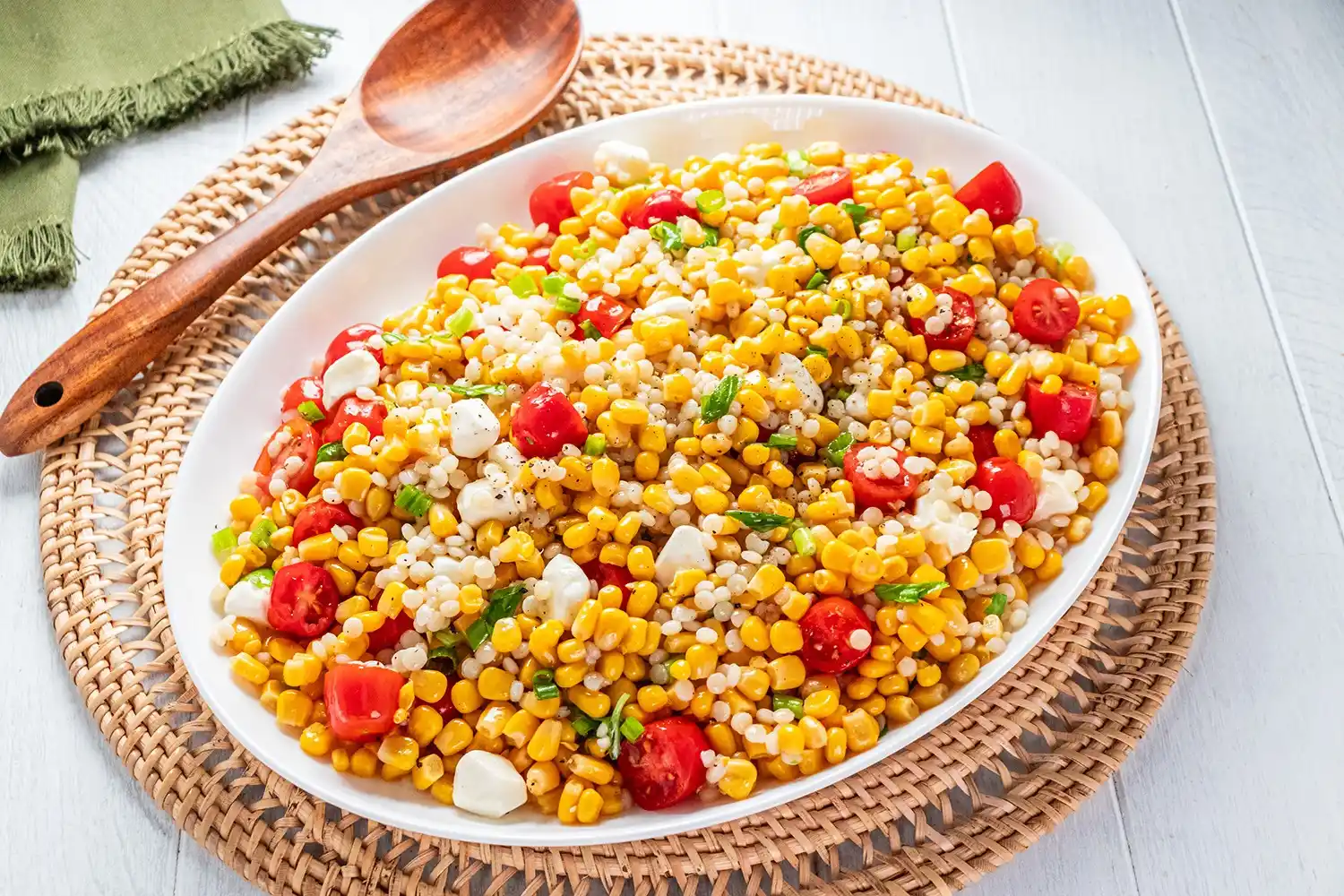 Corn Caprese Salad