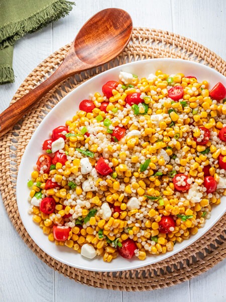 Corn Caprese Salad