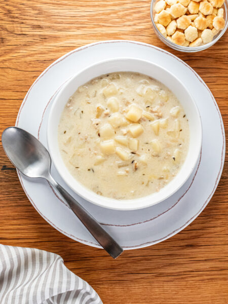 Classic New England Clam Chowder