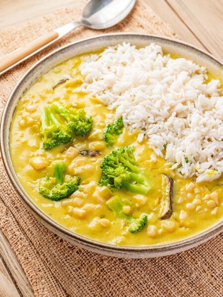 Coconut Corn Curry 
