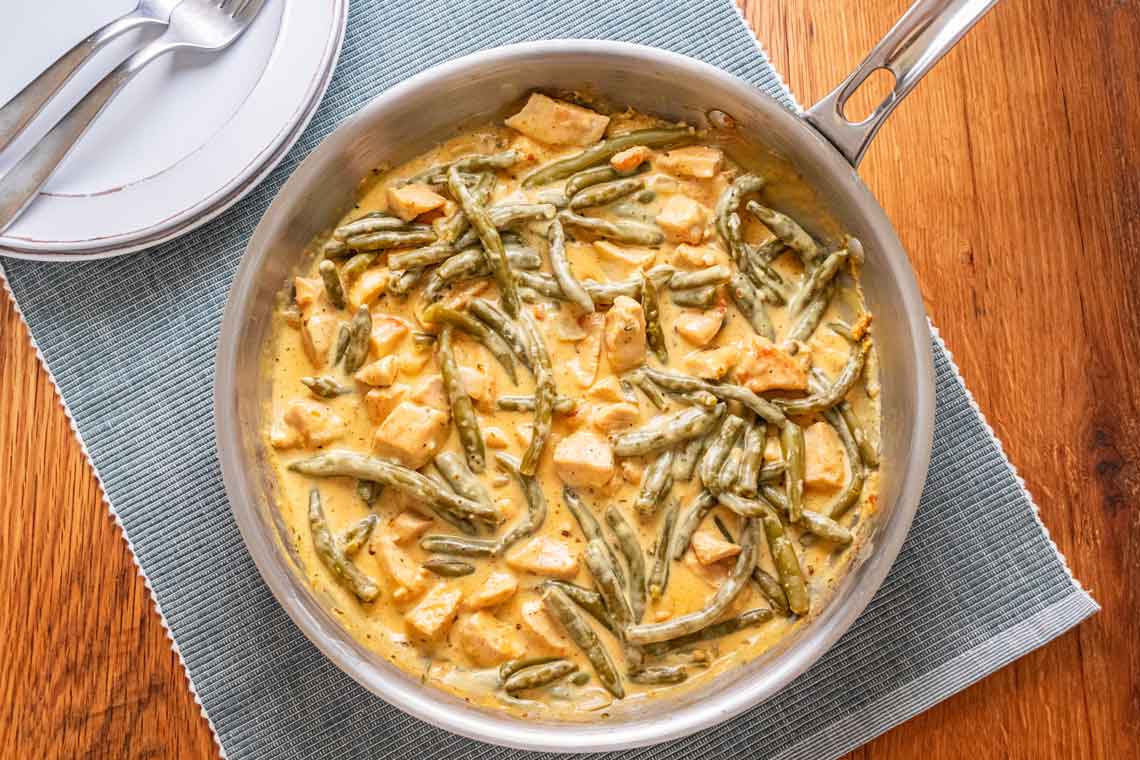 Creamy Chicken and Green Bean Dinner