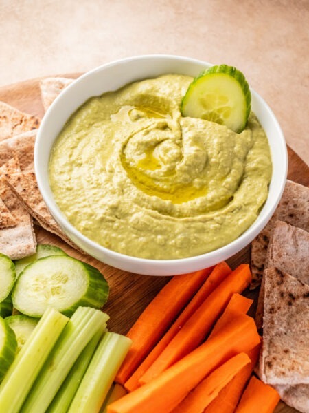 Creamy Green Pea Hummus