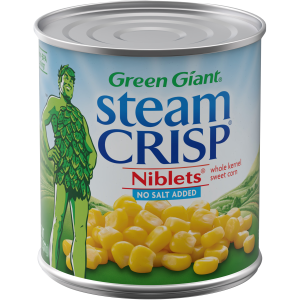 GG Steam Crisp Whole Kernel Corn Niblets No Salt Added