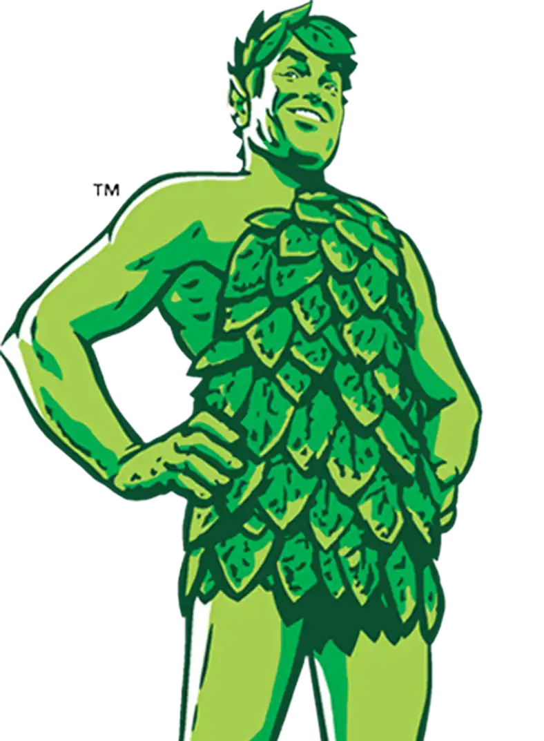 Green Giant man image