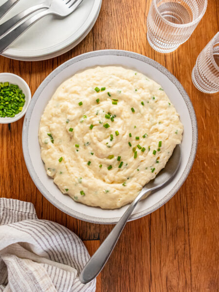 Garlic Herb Mashed Potatoes