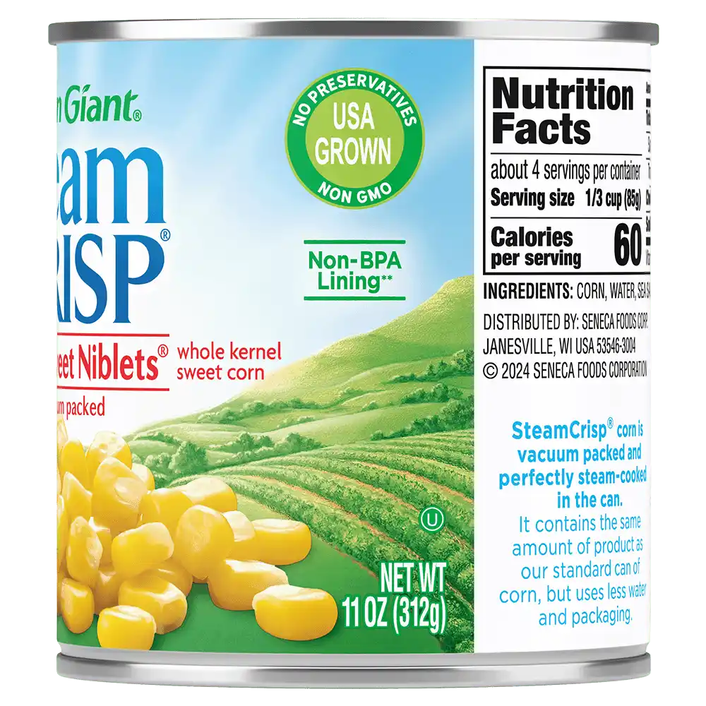 http://Green%20Giant%20SC%20Extra%20Sweet%20Niblets%20Whole%20Kernel%20Corn%20SS01%2011oz%20RIGHT%201%20result