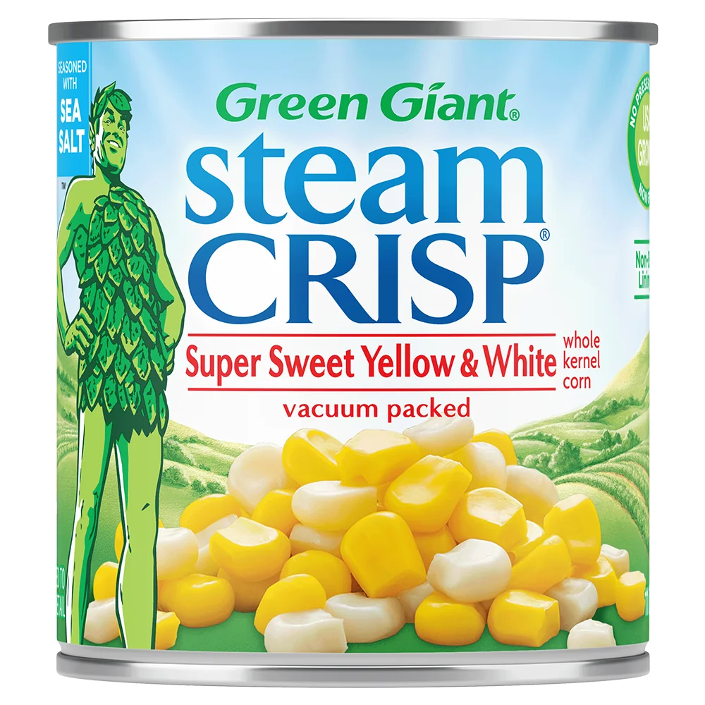 Green Giant® SteamCrisp® Super Sweet Yellow & White Whole Kernel Corn