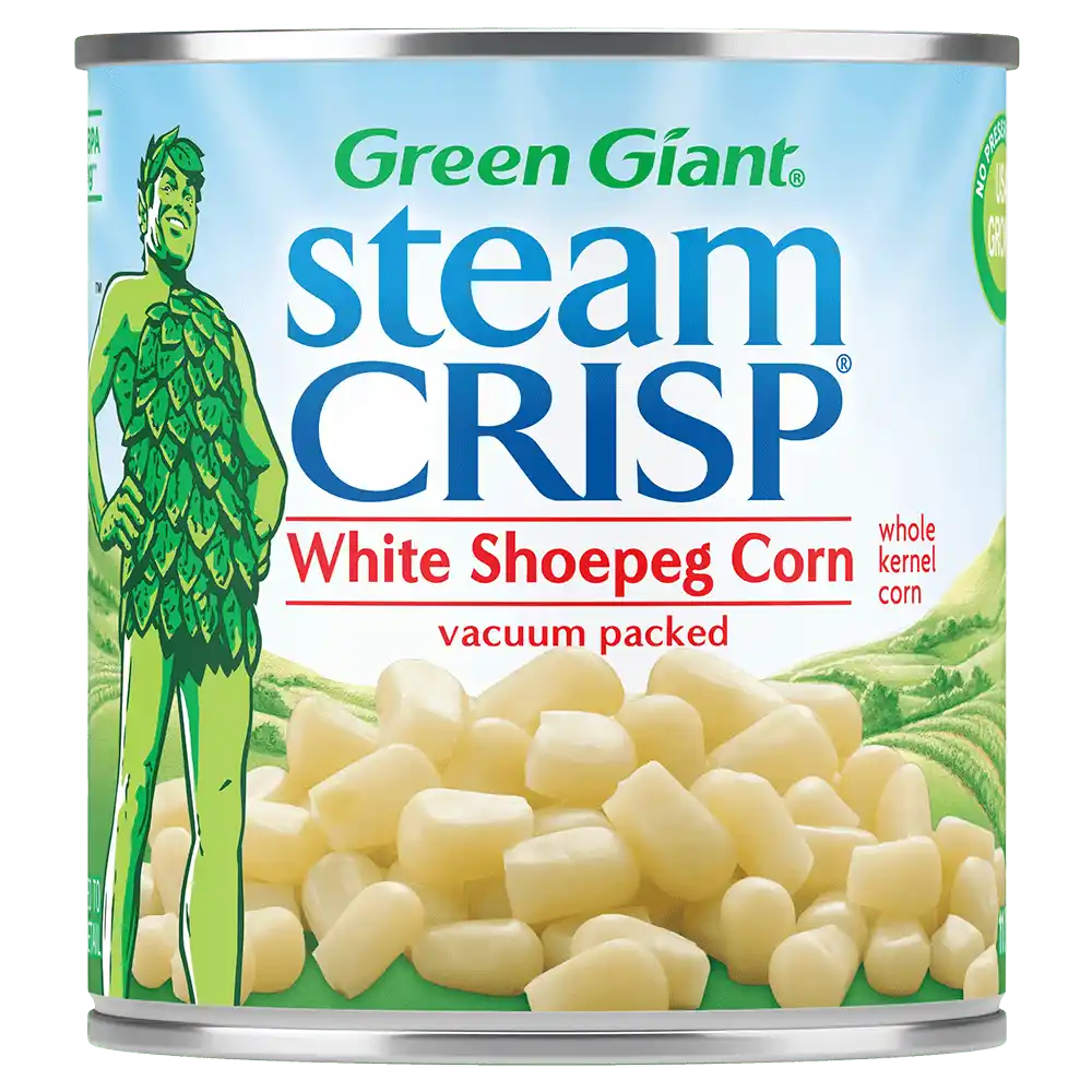 http://Green%20Giant%20SC%20White%20Shoepeg%20Whole%20Kernel%20Corn%20S01%2011oz%20FRONT%201%20result