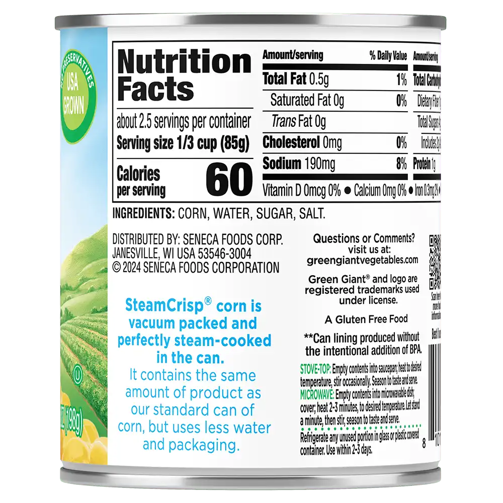 http://Green%20Giant%20Steam%20Crisp%20Niblets%20WK%20Sweet%20Corn%20VP%20S01%207oz%20RIGHT%201%20result