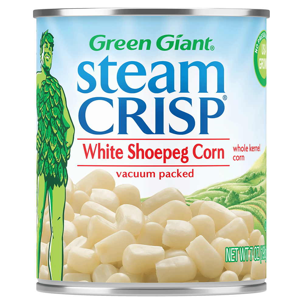 http://Green%20Giant%20Steam%20Crisp%20White%20Shoepeg%20WK%20Corn%20VP%20S01%207oz%20FRONT