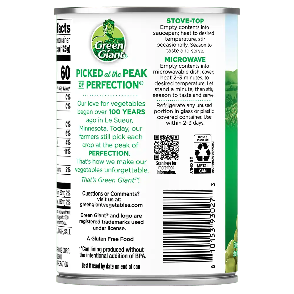 http://Green%20Giant%20Sweet%20Peas%20LS%20S01%2015oz%20BACK%20result