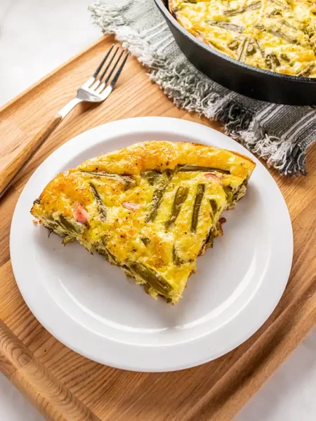 Asparagus and Ham Frittata