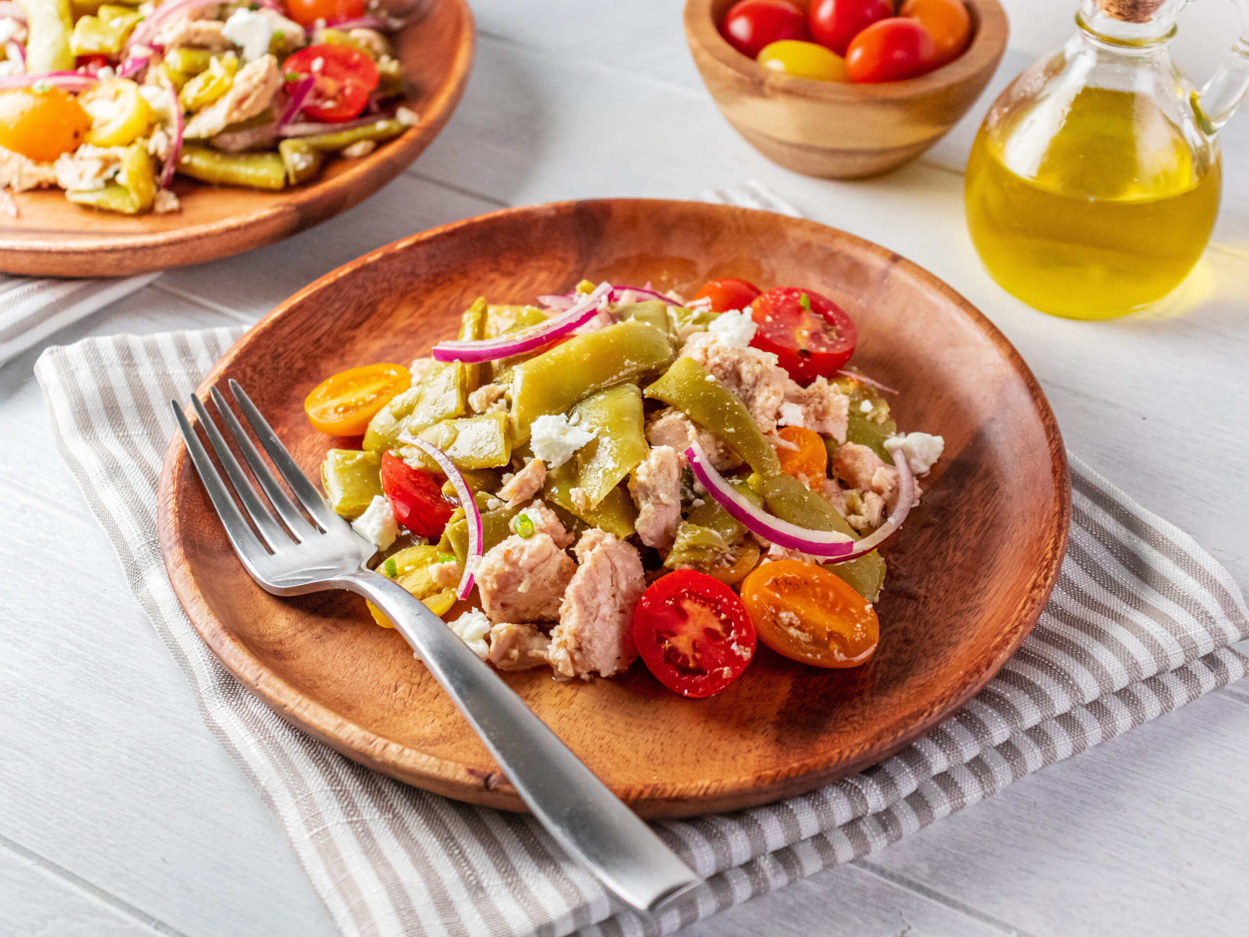 Italian Green Bean and Tuna Salad