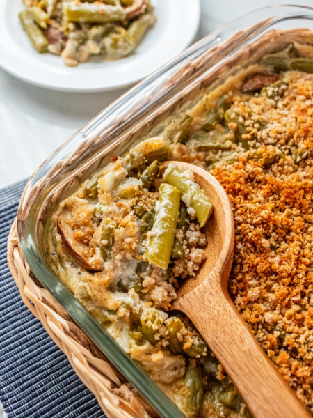 Lighter Side Green Bean Casserole