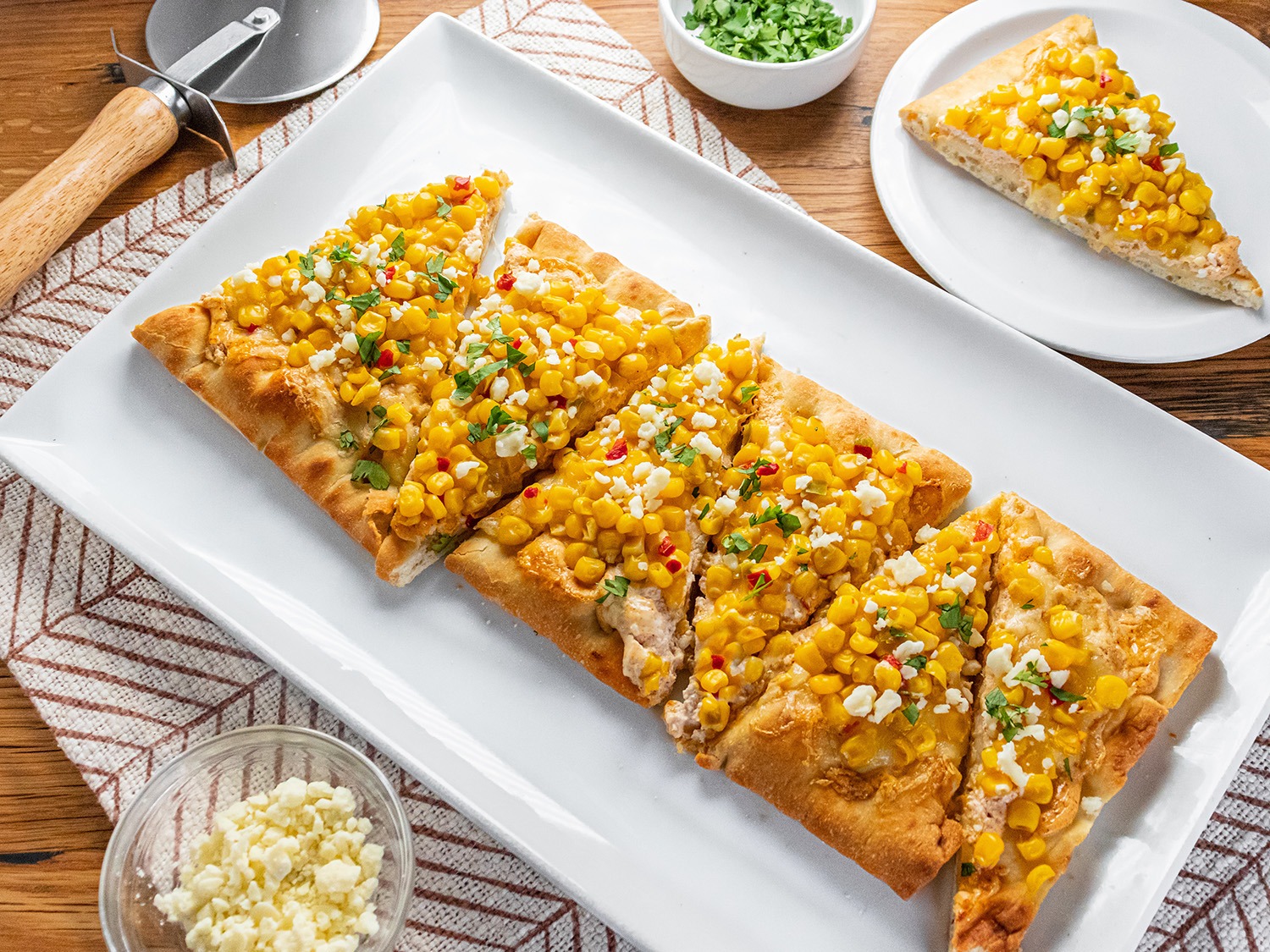 Mexican Street Corn Flatbread