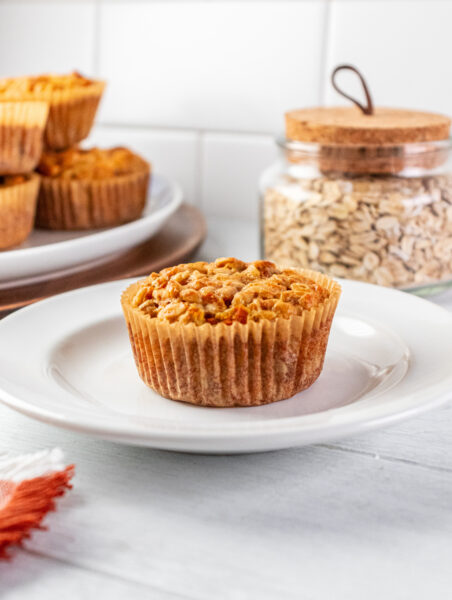 Carrot Oatmeal Muffins