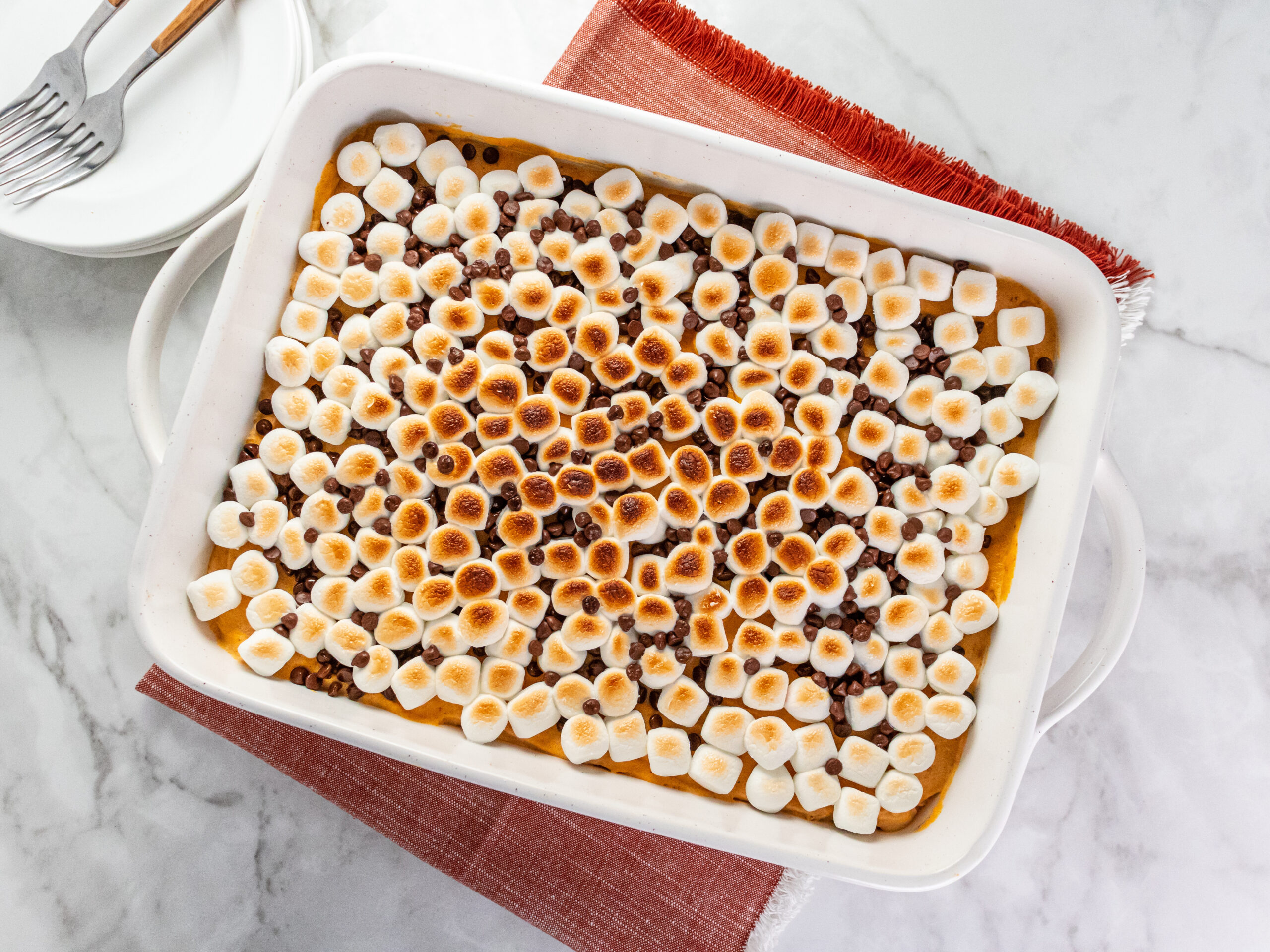 No Bake Pumpkin S’more Pie