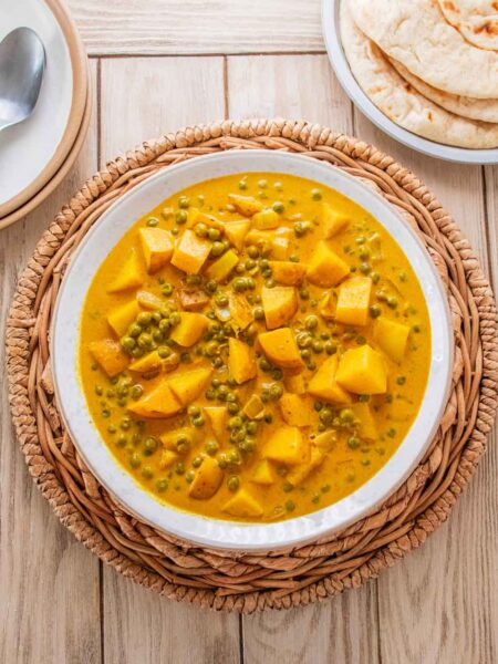 Potato and Pea Curry 