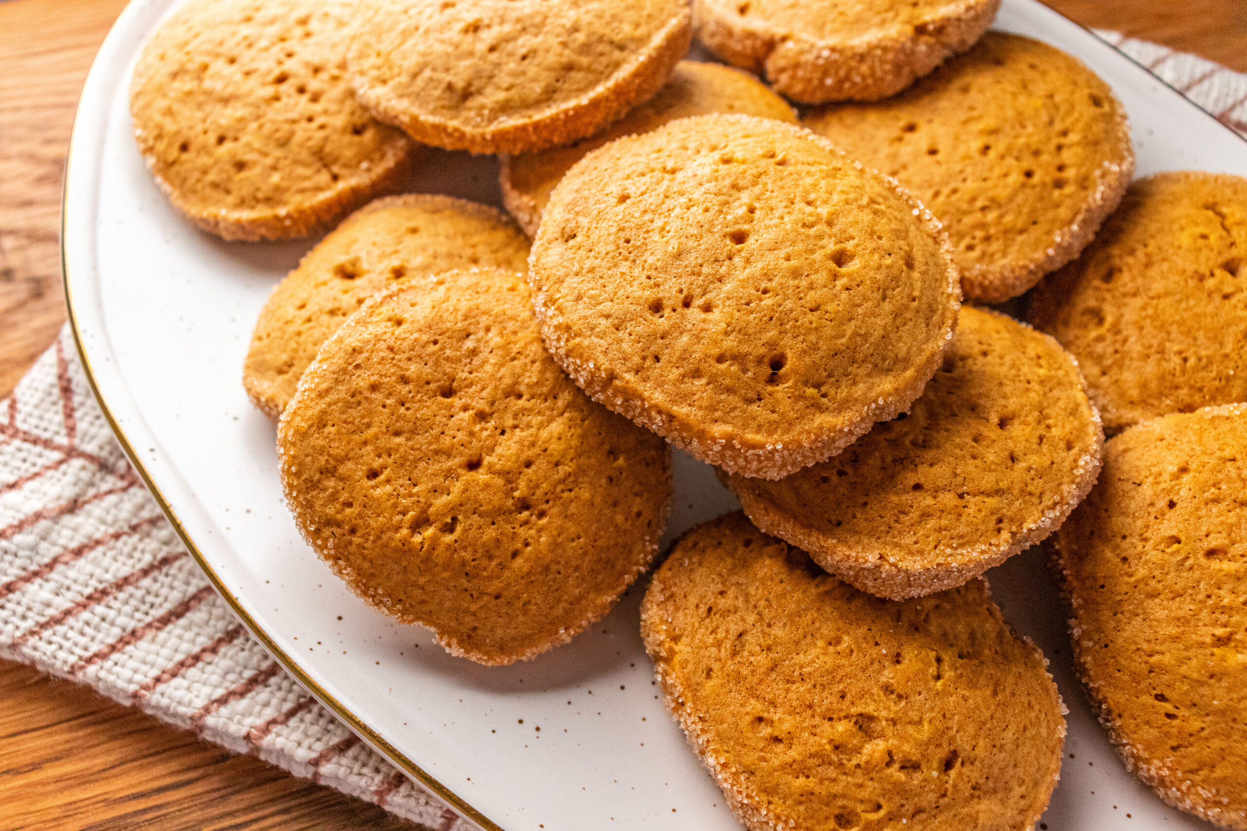 Brown Butter Pumpkin Spice Cookies