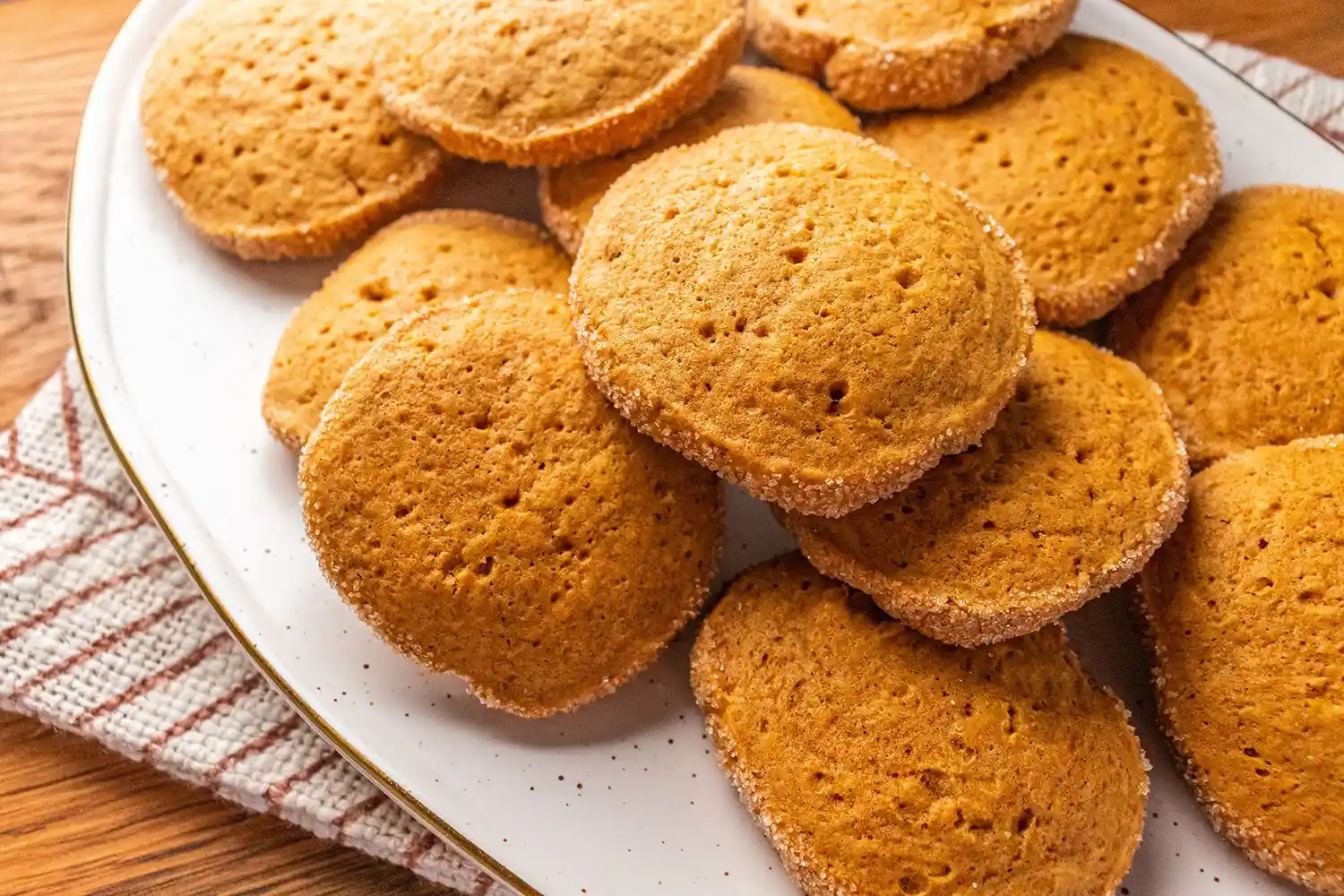 Brown Butter Pumpkin Spice Cookies