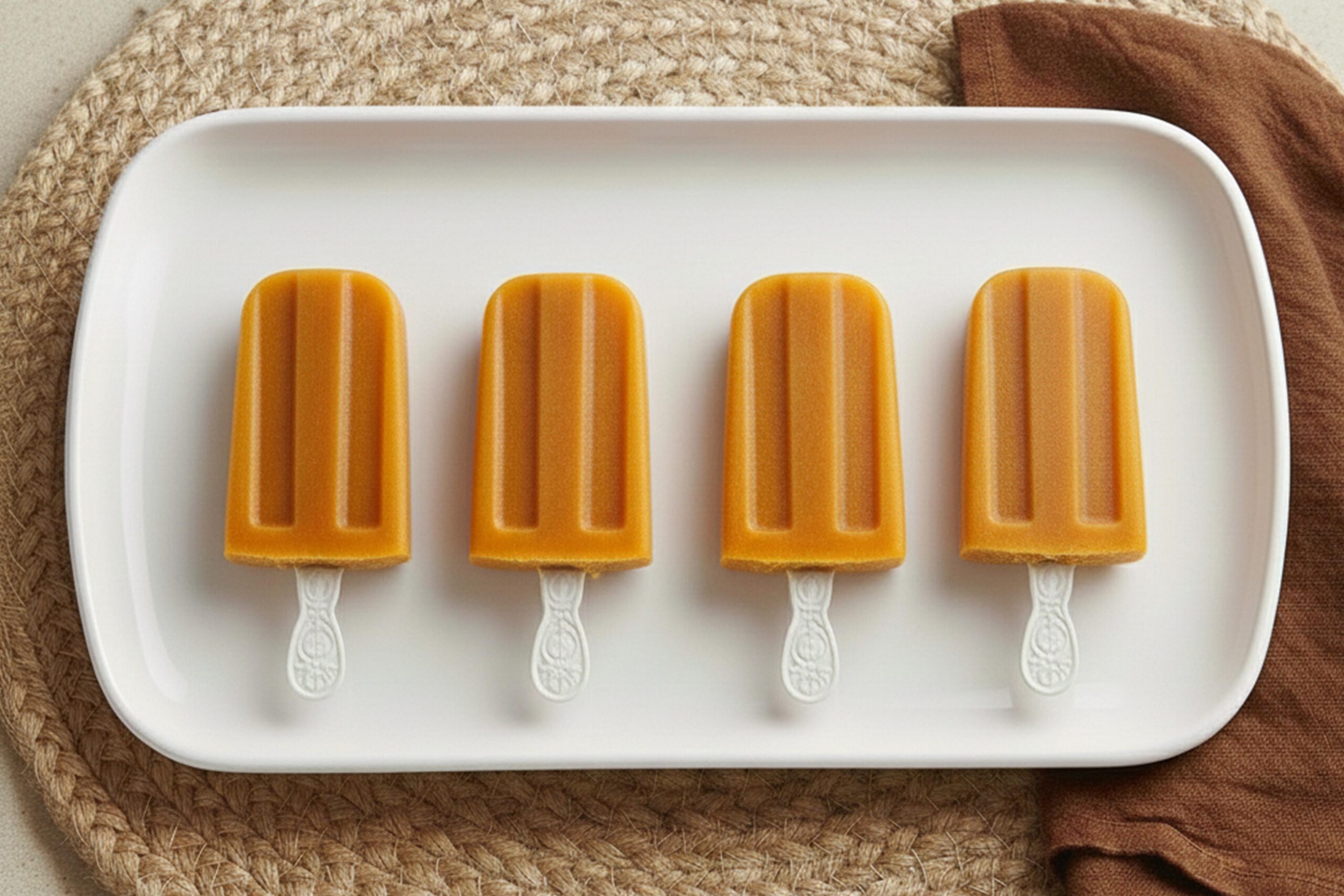 Pumpkin Yogurt Pops