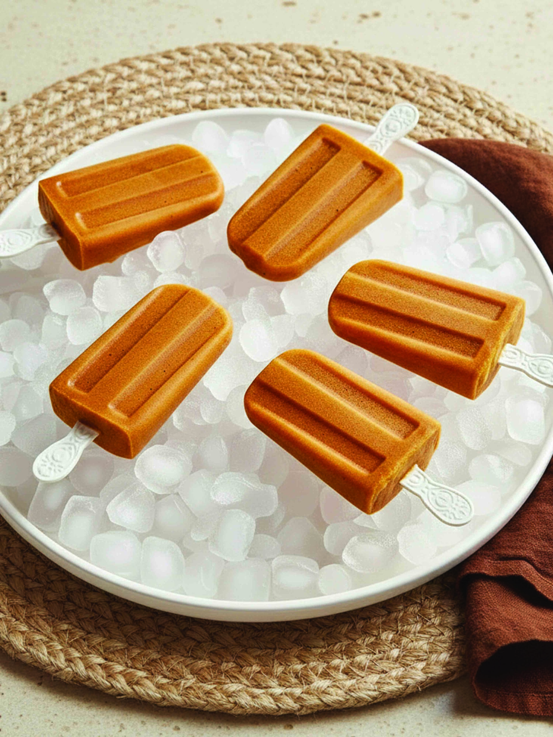 Pumpkin Yogurt Pops