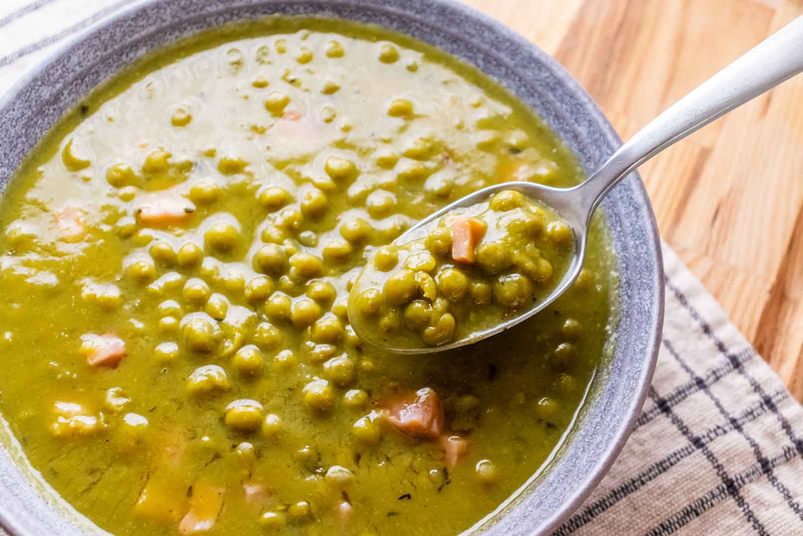 Smoky Ham and Pea Soup 