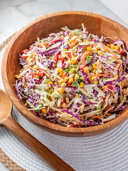 Summery Corn Coleslaw