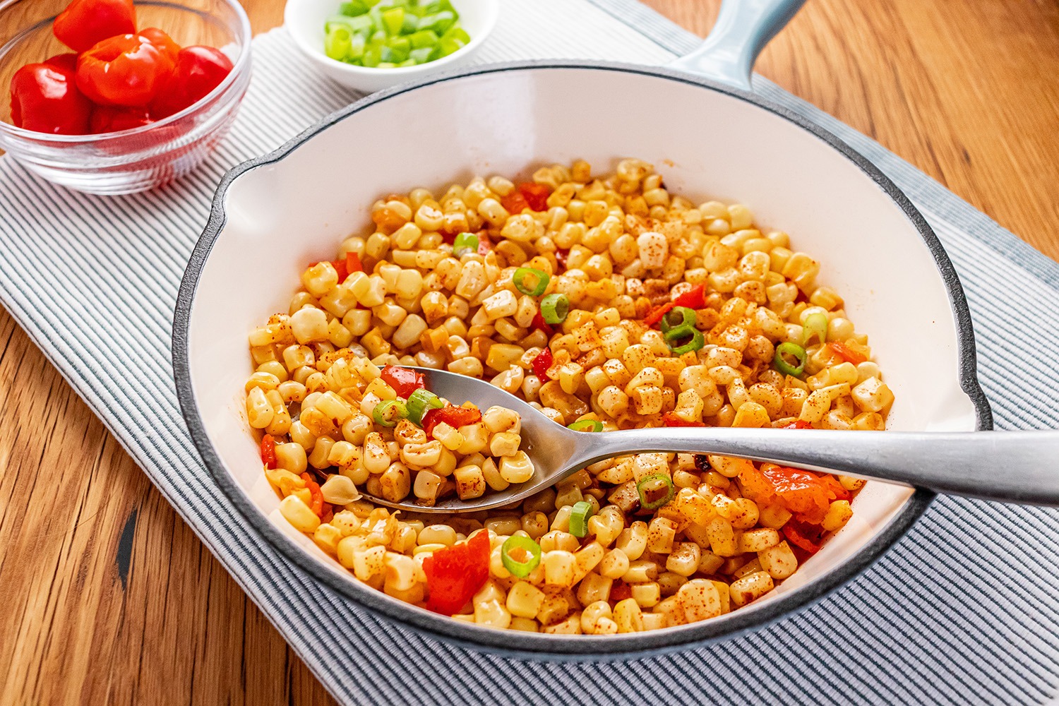 Spicy Sauteed Corn