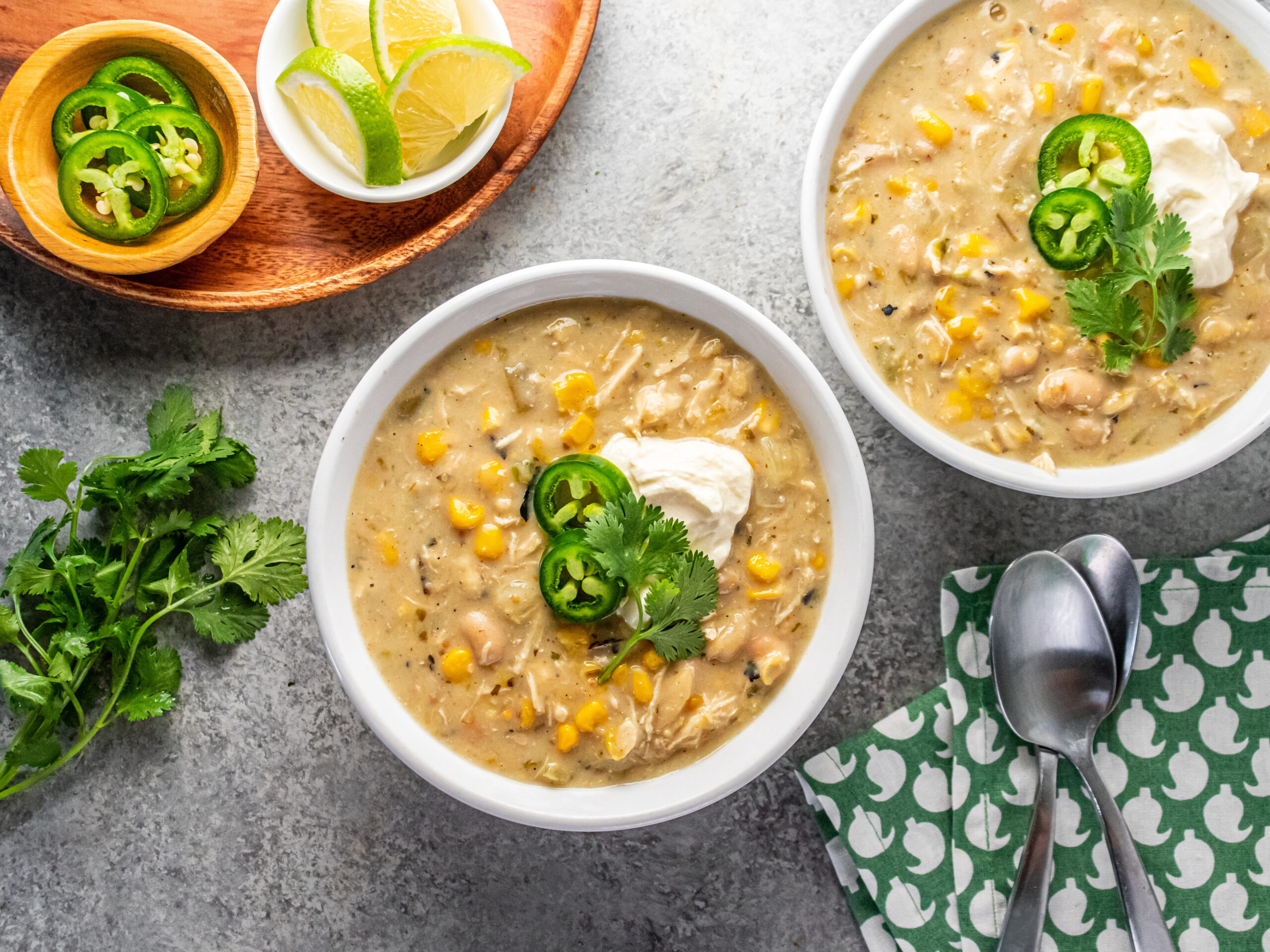 Creamy White Chicken Chili