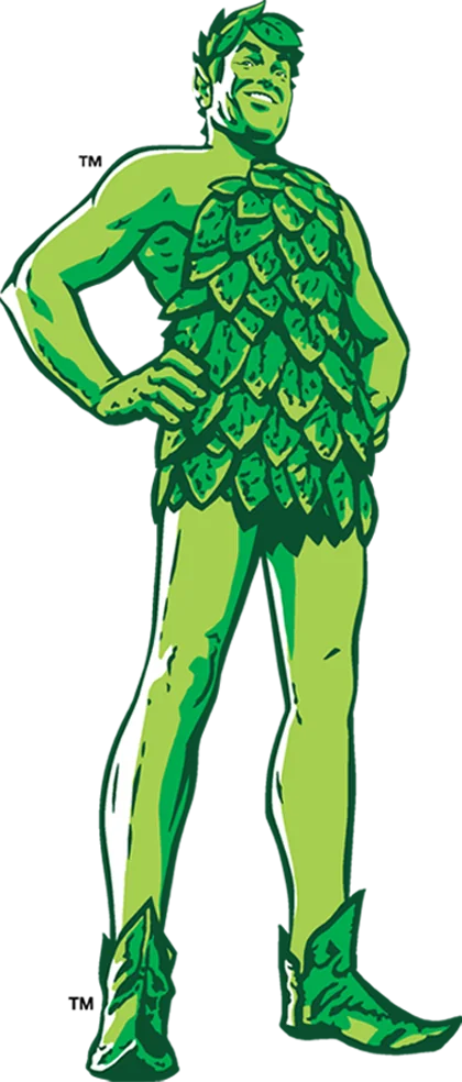 Green Giant man image