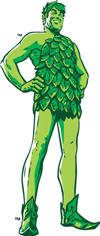 Green Giant man image