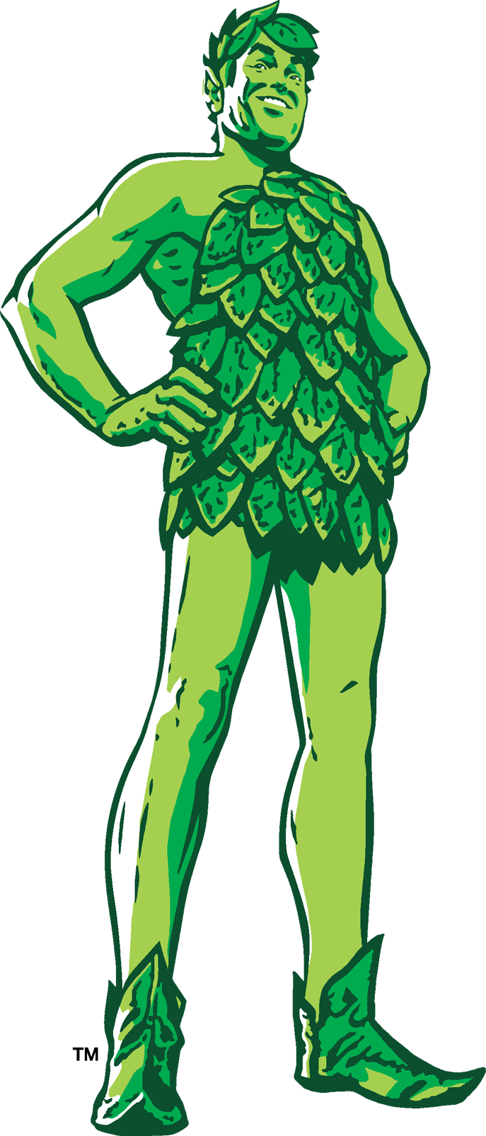 Green Giant man image