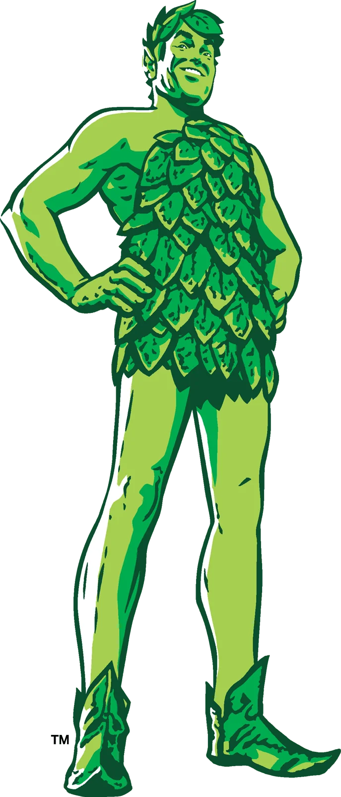Green Giant man image